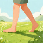 Manfaat-Jalan-Santai-Tanpa-Alas-Kaki-Di-Atas-Rumput-Untuk-Kesehatan-Saraf